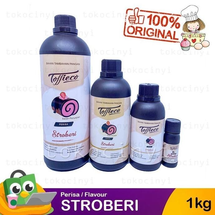 

Toffieco Flavour / Perisa - Strawberry / Stroberi 1 Kg
