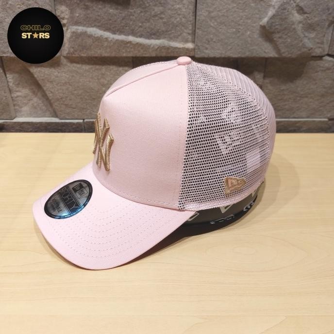 TOPI NEW ERA NY TRUCKER PINK TOKOADE5