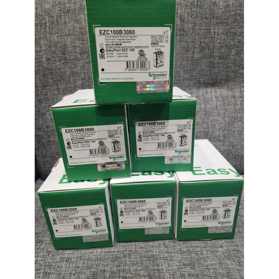 Disc mccb schneider EZC 100B 15A, 20A, 25A, 30A, 40A, 50A MCCB SCHNEIDER