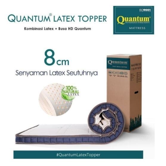 Quantum Latex Topper 8cm kasur in the box