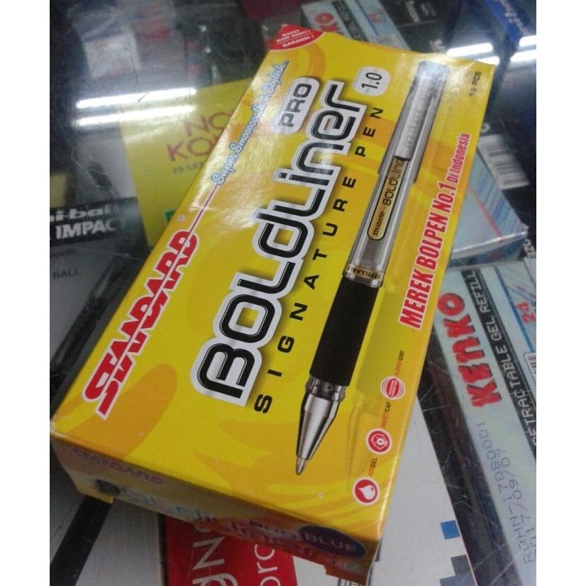 

Standard. Pena Gel Boldliner Pro 1.0Mm.