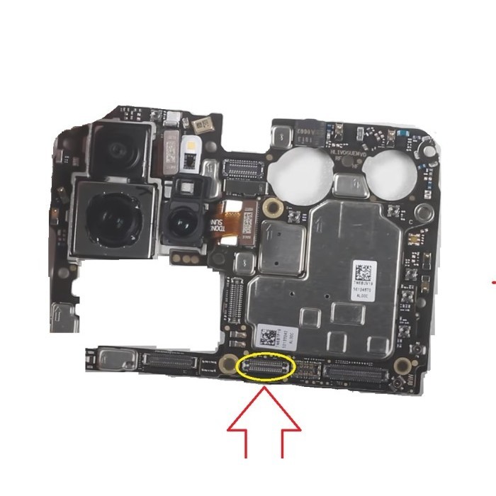 KONEKTOR FPC CHARGER HUAWEI P30 PRO SMALL DIMESIN 32 PIN