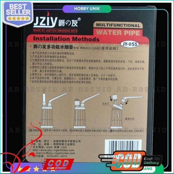TERLARIS MULTIFUNCTIONAL WATER PIPE PIPA AIR  RKK YAJUE YJ-055 - HOBBY UNIK KESENIAN