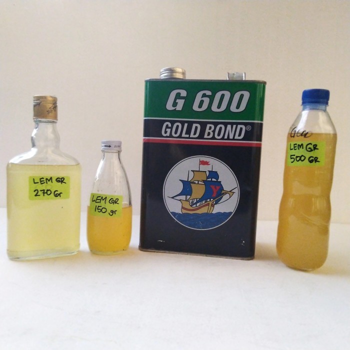 

Lem Graft Gr Gold Bond G600 Lem Putih Kemasan Botol 150/270/500 Gram