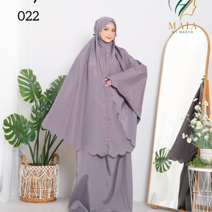 Mukena Traveling 2 in 1 Nayla Series Maia By Hasya
