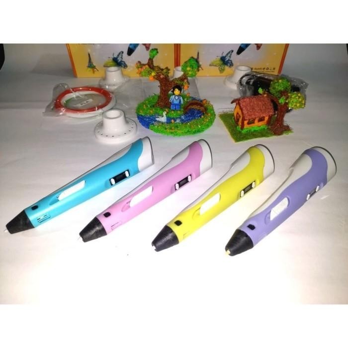 

Pena 3 Dimensi 3D Pen Generation 2 New Model Ultra Slim Stereoscopic