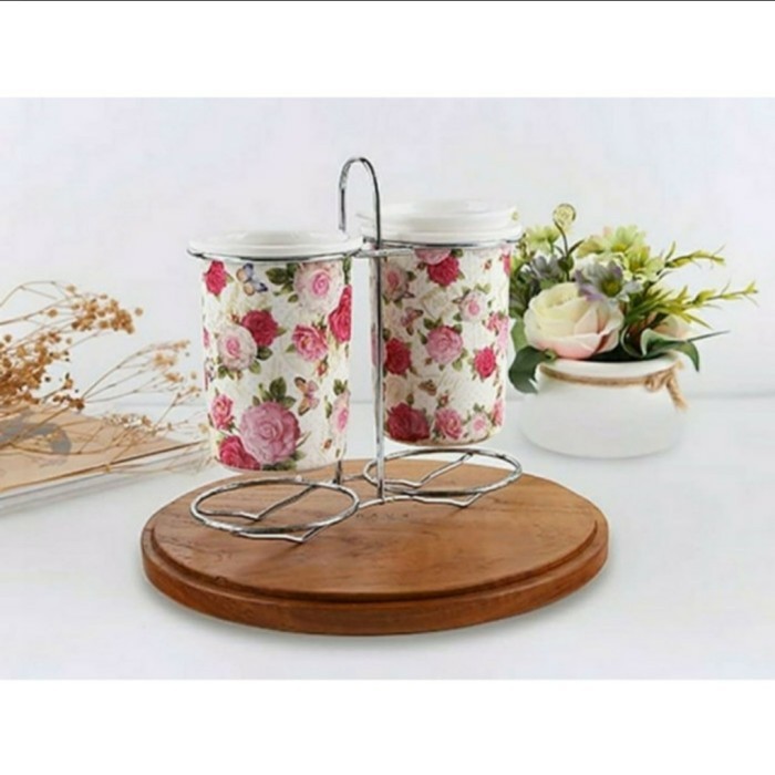 TEMPAT SENDOK KERAMIK CAPODIMONTE