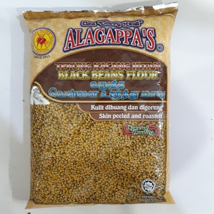

,,,,,,,] ALAGAPPA'S TEPUNG KACANG HITAM 500 GR