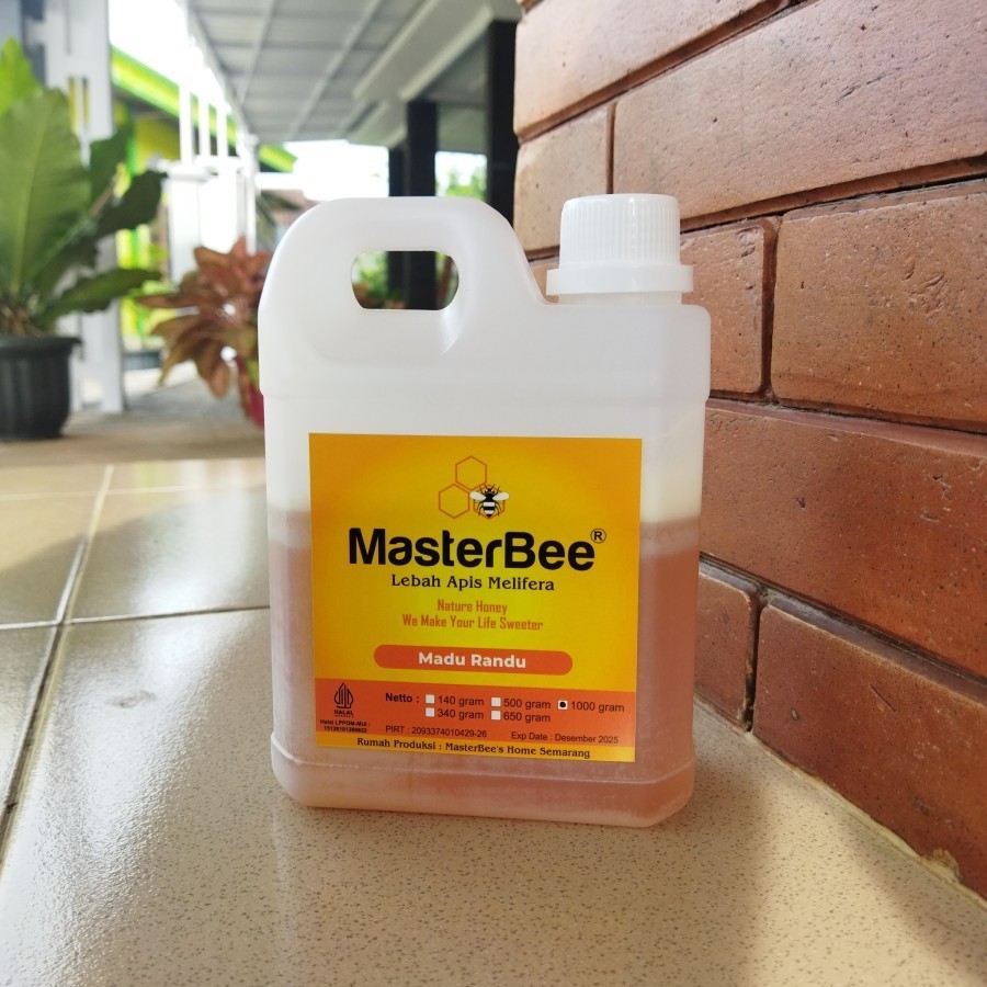 

MasterBee - Madu Nektar Randu 1 KG - Madu Murni - Madu Asli - ORIGINAL