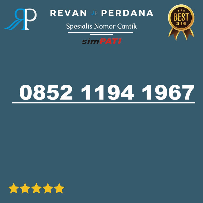 nomor cantik simpati telkomsel 4g 5g tahun termurah OB52 1194 1967 rv054