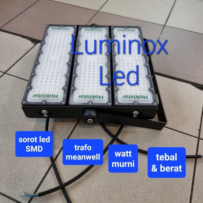 Lampu Sorot Tembak Floodlight Led 300W 300Watt 300 W 300 Watt 220Volt Ori