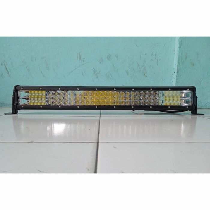 Led Sorot Lampu Tembak Combo 55 Cm Light Bar Cree 2 Warna 5 Mode Ori