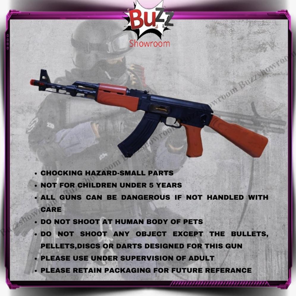 Tembakan Anak Sniper Rifle Ak47 Mainan Pistol Senjata Senapan Infrared Gun Ak 47