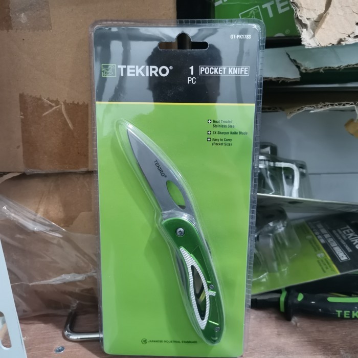 Produk Terbaik] Pisau lipat Tekiro pocket knife pisau multi fungsi