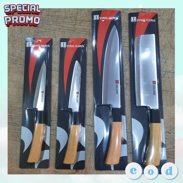 Pisau Set Dapur Hampers Pidau Telenan Viral Pisau Set Lengkap Anti Lengket Pusau Sultan Paket Kado K