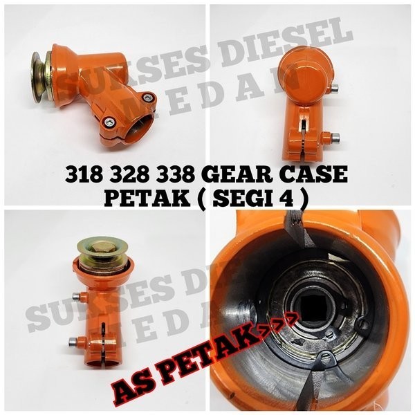 Ready Gear Case Kepala Pisau Mesin Potong Rumput BG-328 338 330 Tanika Stihl