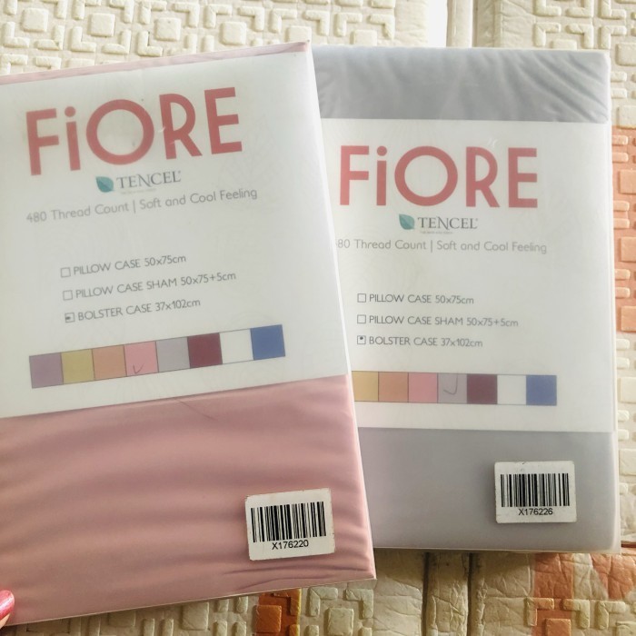 Ready CRSL Fiore Tencel - sarung guling 2 kotak