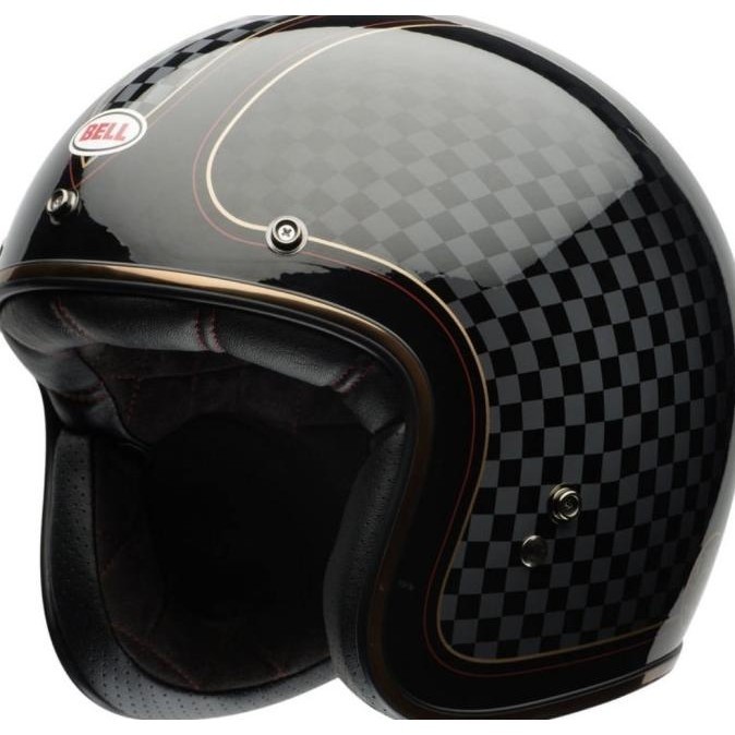 Bell Custom 500 Rsd Check It Spesial Edition Carbon | Helm Half Face