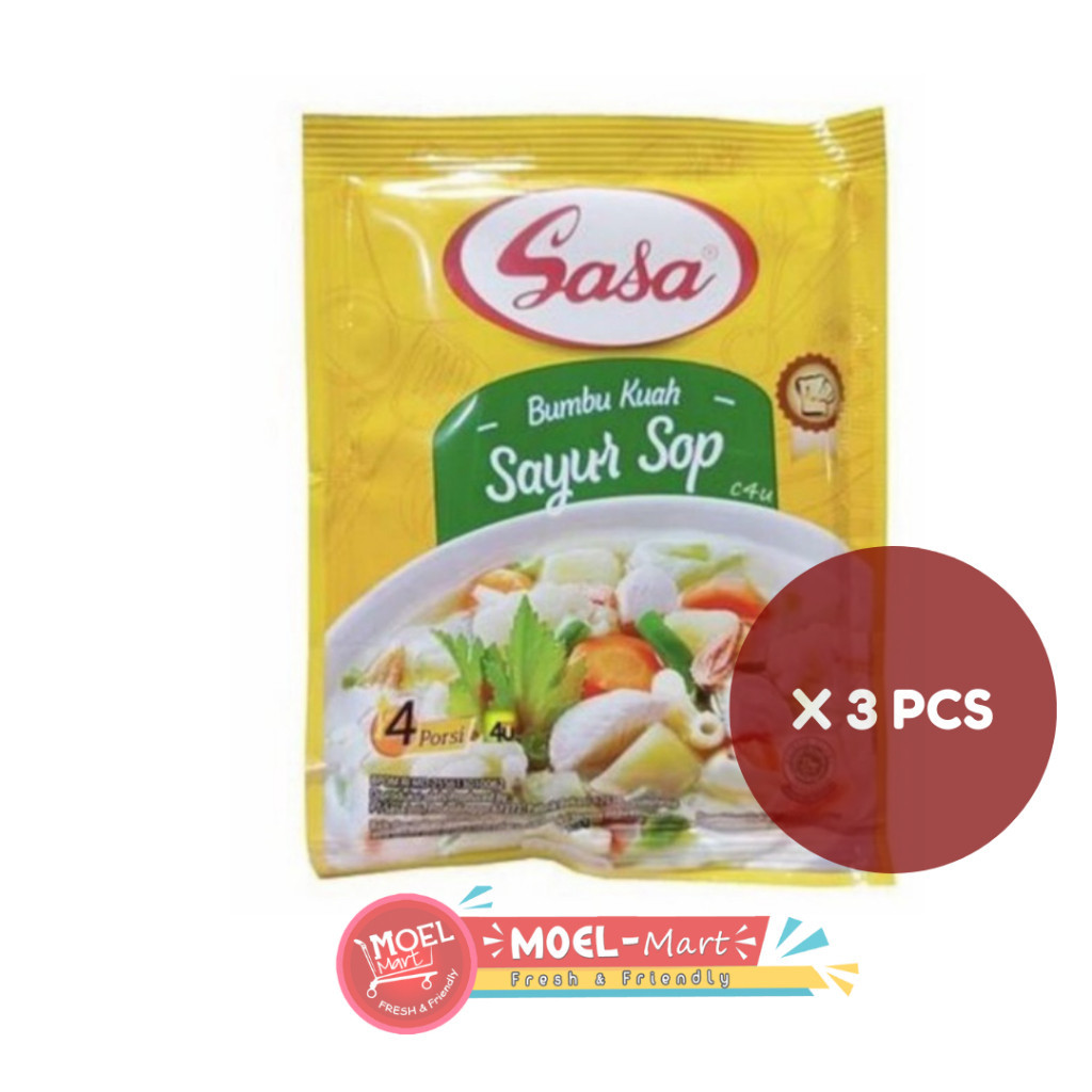 

SASA BUMBU SAYUR SOP 3 PCS X 20GR