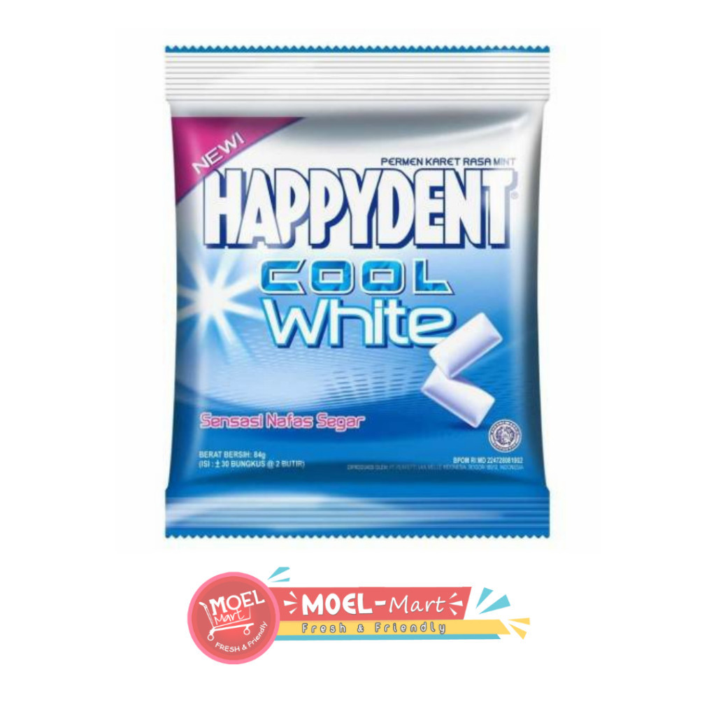 

HAPPYDENT WHITE BAG 84GR