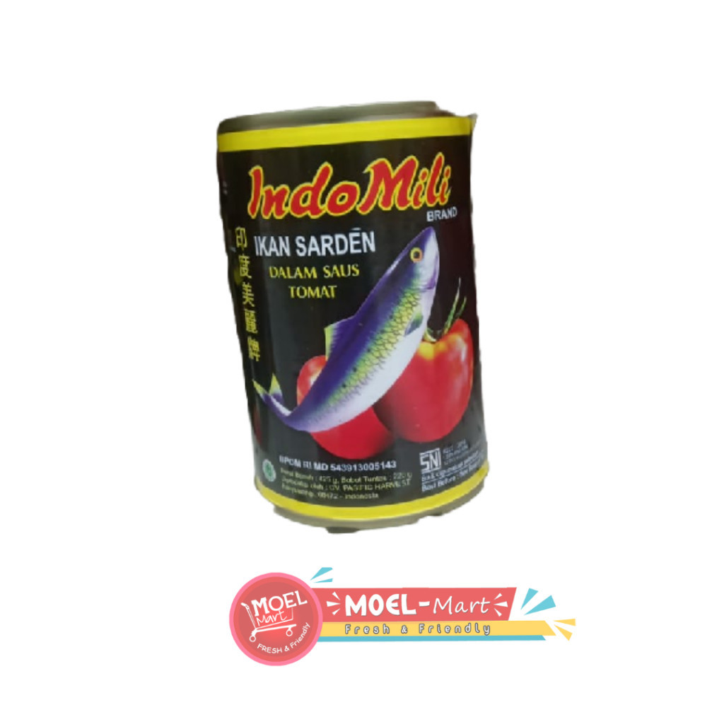 

INDOMILI Sarden Saus Tomat 425 Gr