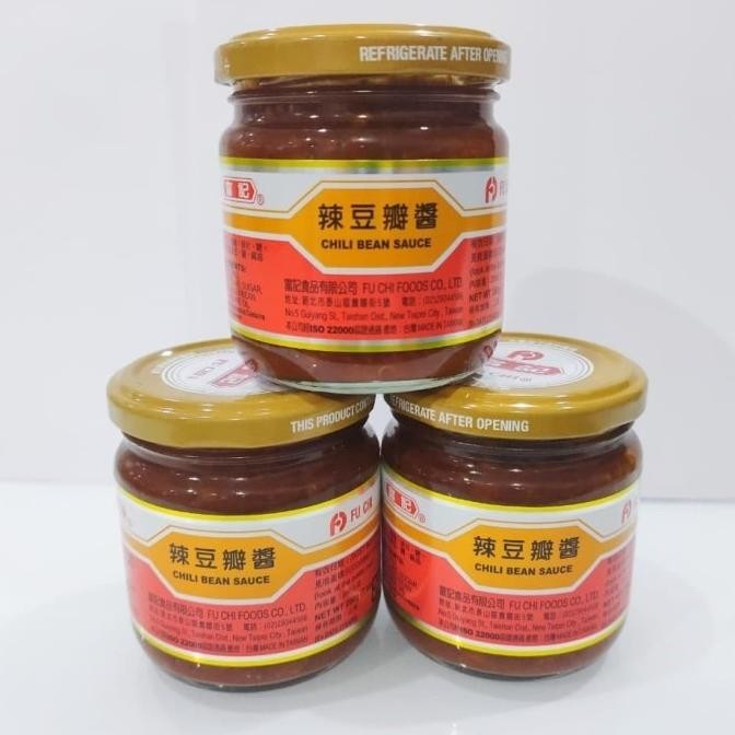 chili bean sauce doubanjiang fu chi chili bean 200 gr