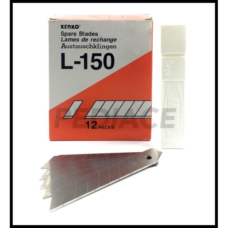 

BEST DEAL ISI CUTTER BESAR KENKO ISI 5 PCS/ SPARE BLADES ISI 5 PCS L-150