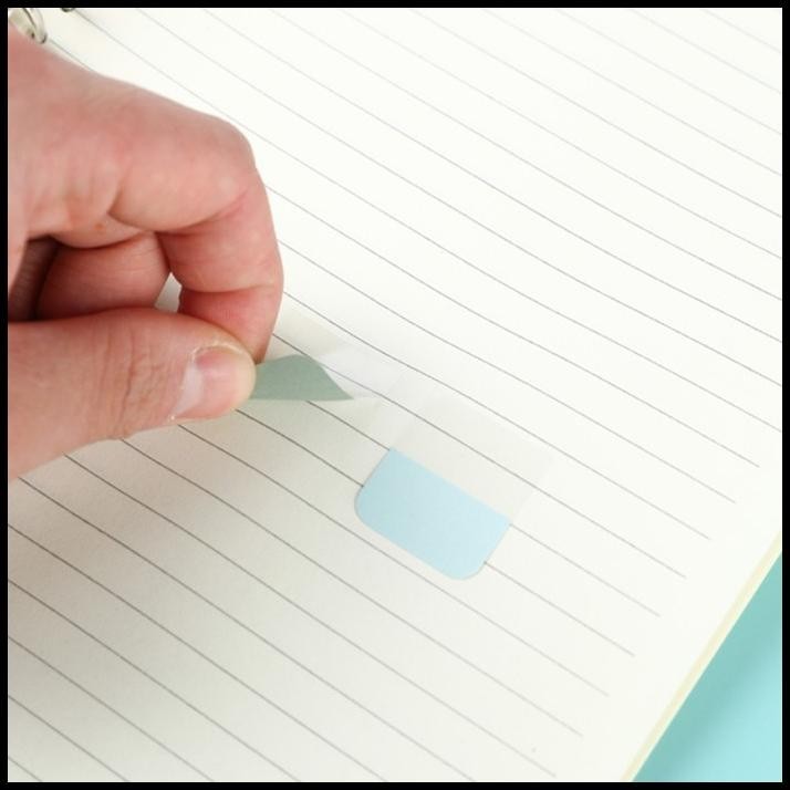 

BEST DEAL INDEX MARK PLASTIK TRANSPARAN PENANDA PEMBATAS MEMO STICKY NOTES !!!!