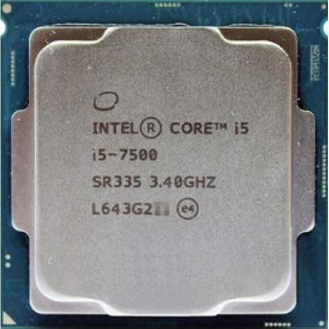 Processor Intel Core i5 7500 3.4Ghz