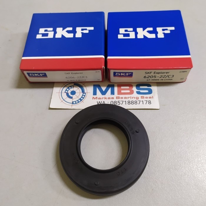 BEARING KIT MESIN CUCI ELECTROLUX EWF8576 SKF 1 SET EWF 8576