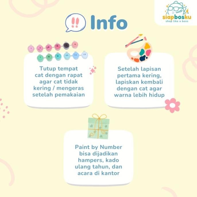 

Buy New Paint By Number 40X50 Cm Aesthetic Kanvas Diy Painting Kit With Frame Update 2024