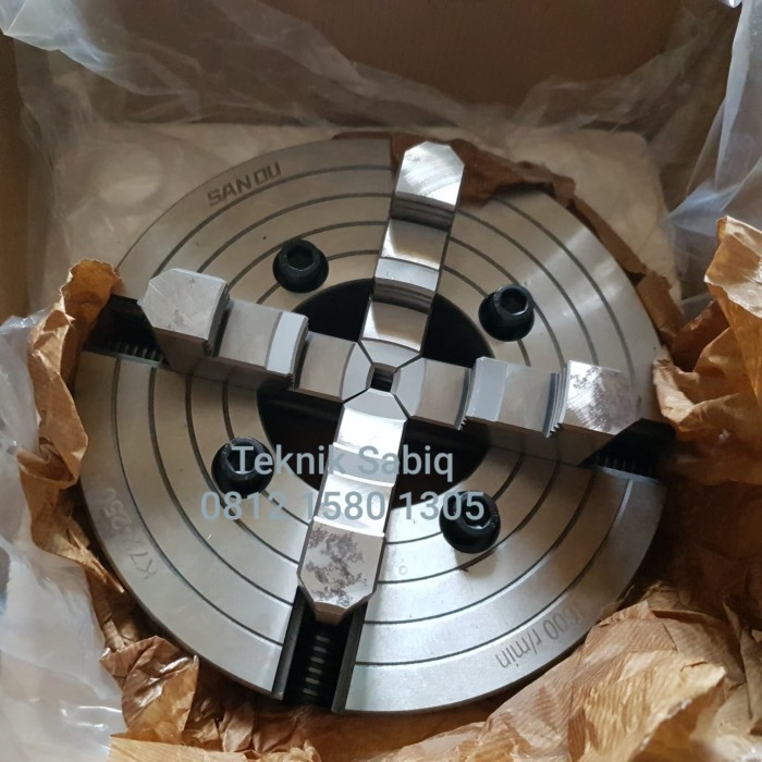 Tersedia Chuck Bubut 10 Inch 4 Jaw - Chuck Bubut 10" Kaki 4 Independent