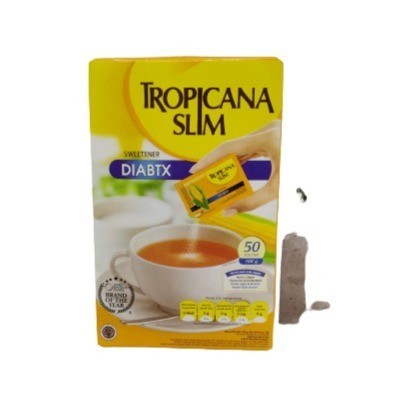 

Tropicana Slim Sweetener Diabtx 50 Sachet 100 gr