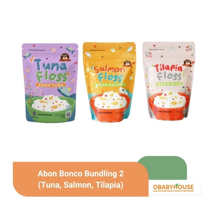 

Akko - Abon Bonco Bundling 2 T.S.T (Tuna - Salmon - Tilapia)