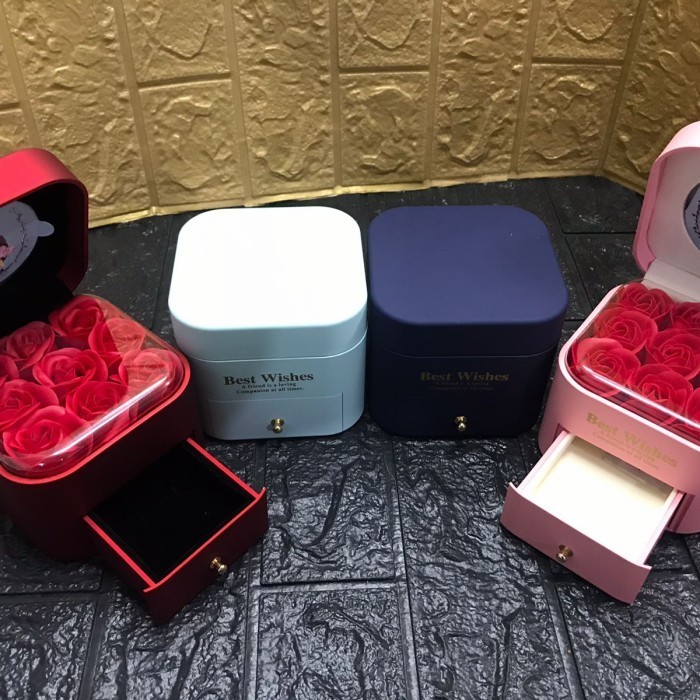 SALEE KOTAK PERHIASAN/KOTAK PERHIASAN EMAS/JEWERLY BOX/KOTAK PERHIASAN LUCU Bes