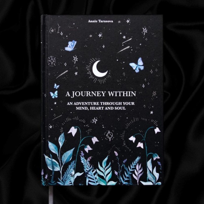 

A Journey Within Journal Dreamy Moons Jurnal Guided Limited