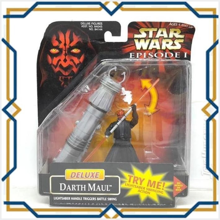 [THY] ORI DARTH MAUL LIGHTSABER HANDLE BATTLE SWING 3.75 STAR WARS KENNER