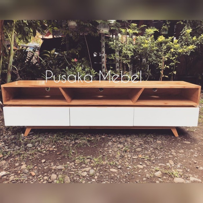 buffet tv, bufet tv minimalis jati, meja tv minimalis jati jepara,