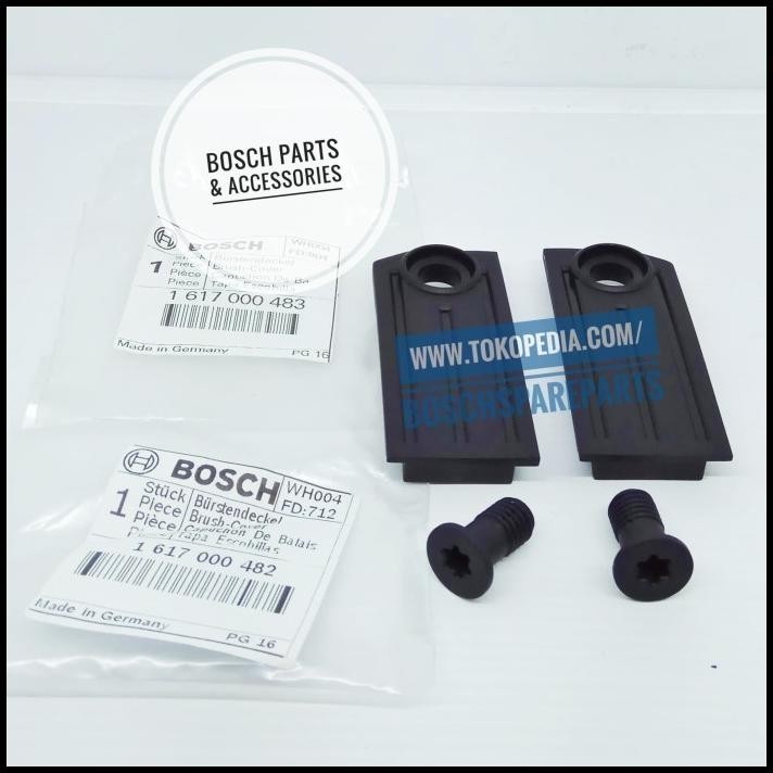 

TERBARU BOSCH GSH 16-30 BRUSH COVER SET (1617000482) (1617000483) !!