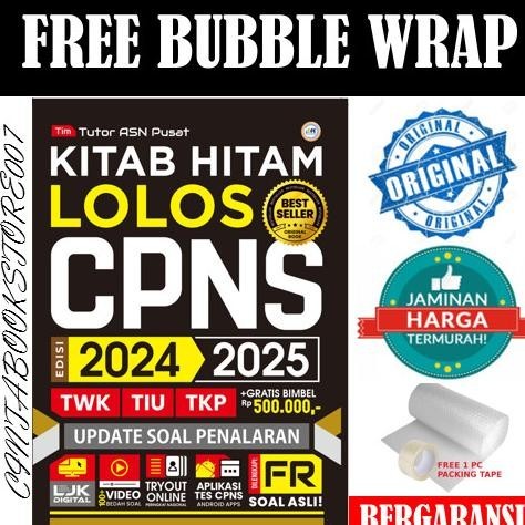 

BUKU TES CPNS 2024 KITAB HITAM LOLOS CPNS 2024-2025 TERBARU