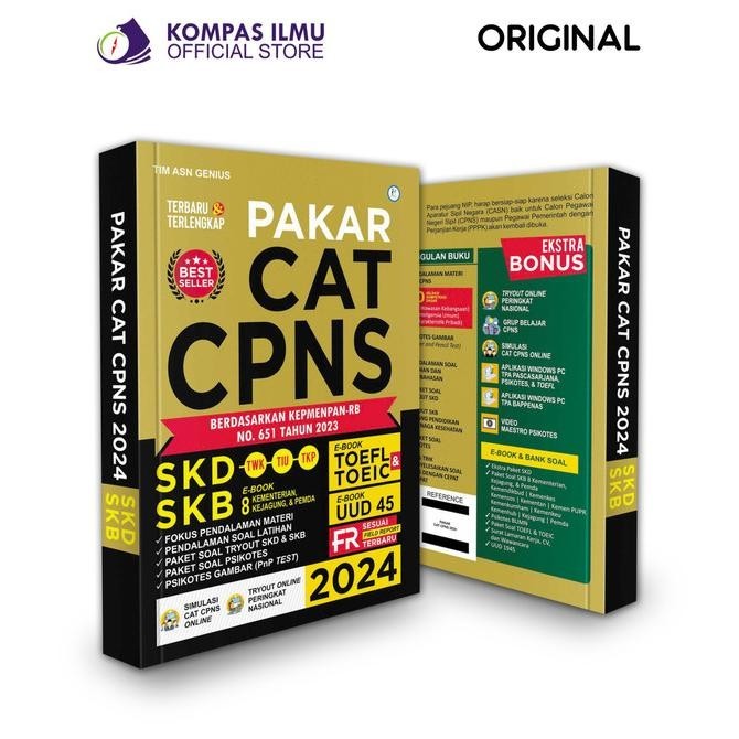 

Buku PAKAR CAT CPNS 2024 Terbaru