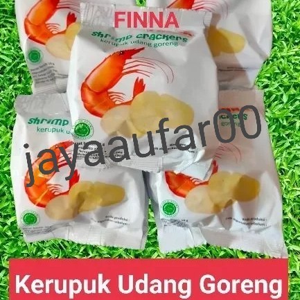 

TERBAIK finna kerupuk udang matang shrimp crackers 10gr/isi 60pcs