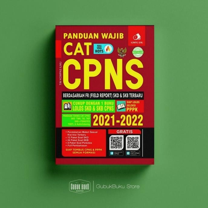 

Buku CPNS : Panduan Wajib Cat Cpns 2021-2022 Kompas Ilmu