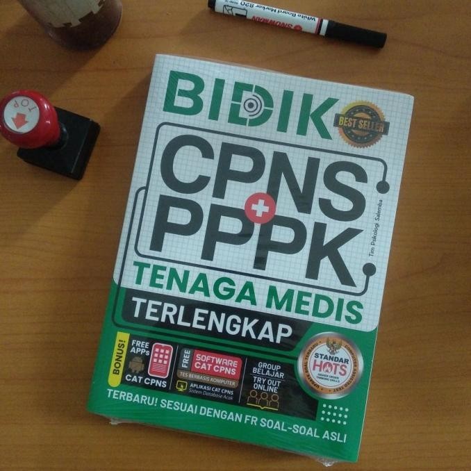 

BUKU BIDIK MISI CPNS +PPPK TENAGA MEDIS TERLENGKAP 2021