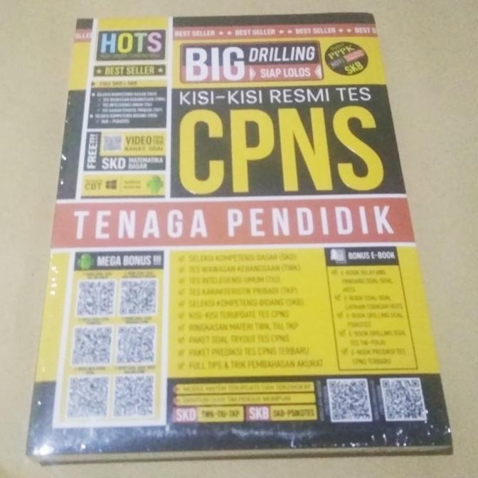 

Buku CPNS 2019-2020 : Big Drilling Siap Lolos Tes CPNS Tenaga Pendidik