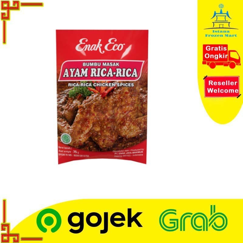 

Bumbu Masak Ayam Rica ENAK ECO Instan 75 GR