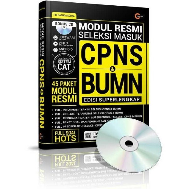 

Modul Resmi Seleksi Masuk CPNS & BUMN Edisi Superlengkap 45 Paket Modu