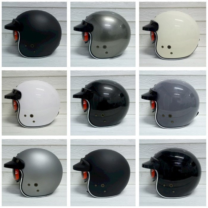 Helm Retro Njs Nx-2 Helm Retro Intercom Helm Retro Premium