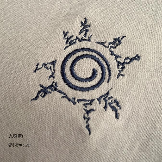 Baju Anime Kurama | Ikuzo.studio |  Kaos Anime | Kyubii | Naruto