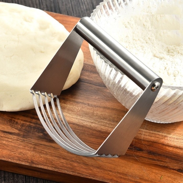 ALAT PENGADUK ADONAN MANUAL PASTRY BLENDER STAINLESS KUE KERING ADUK